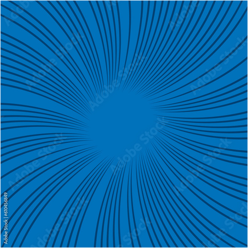 コミックをイメージした集中線