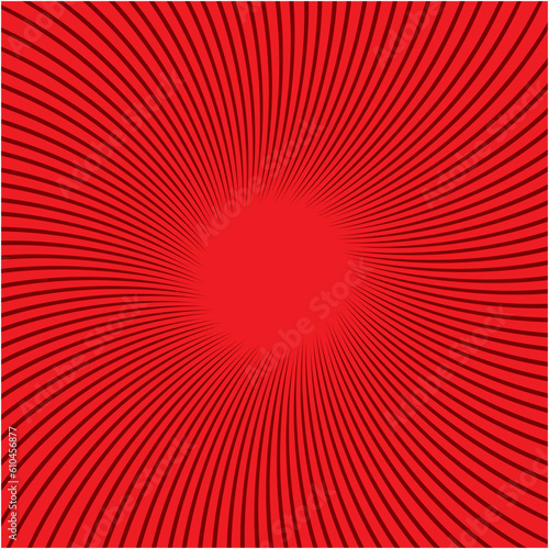 コミックをイメージした集中線