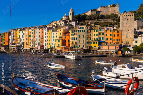 фотографія Fortified city of Portovenere on extreme southern peninsula of La Spezia Bay, It