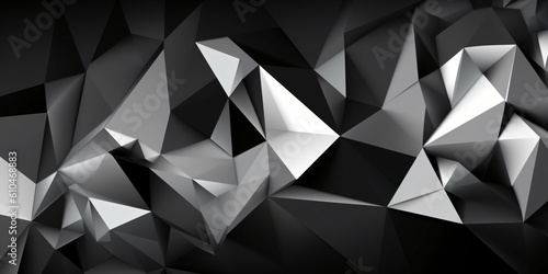  Abstrakter moderner Polygon Hintergrund - mit KI erstellt