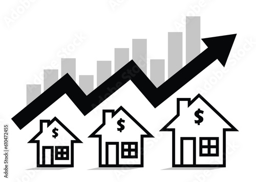 house price always rising up real estate and property price growth give profit