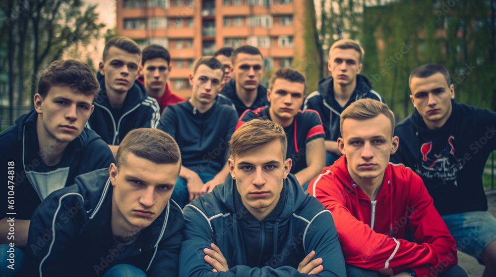 teenage girls and boys, bad mood anger and hate, upset and disappointed or arrogance or unfriendly loud behavior, teens with friends teenage girls and boys, bad mood anger and hate, upset and disappointed or arrogance or unfriendly loud behavior, teens with friends