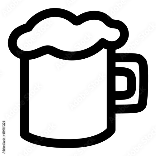 Beer glass mug