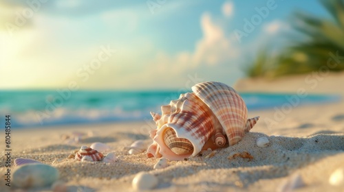 shell on the beach