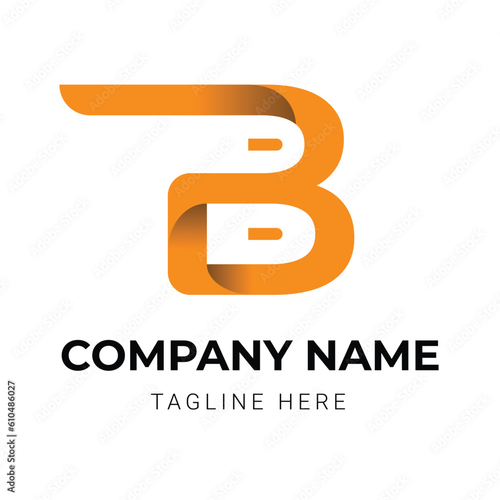 Letter gradient colorful logo design Letter gradient colorful logo design