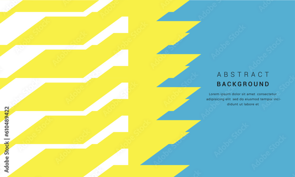 Abstract background design. Yellow and white color vector background