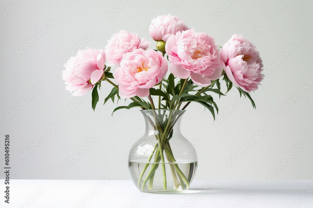 Peonies in a jar Peonies in a jar