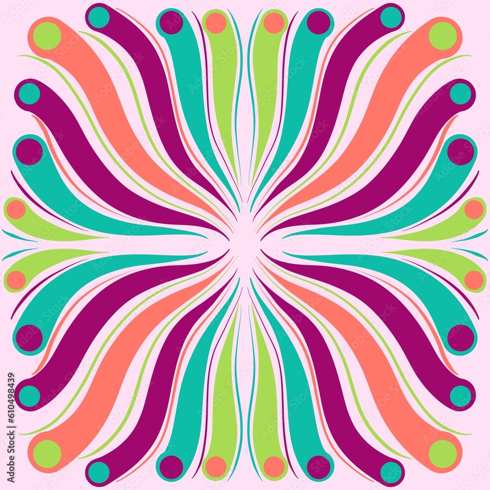 Beautiful Colorful Vector Abstract Illustration