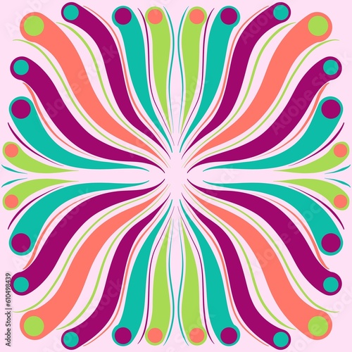 Beautiful Colorful Vector Abstract Illustration