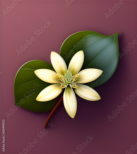 Colorful flowers, abstract art, generative ai