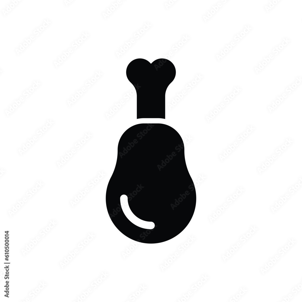 chicken meat icon vector design trendy chicken meat icon vector design trendy