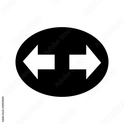 turn signal icon flat vecktor trendy popular simple