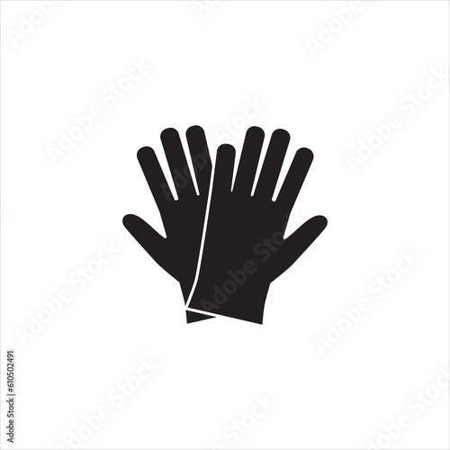 vector illustration of gloves