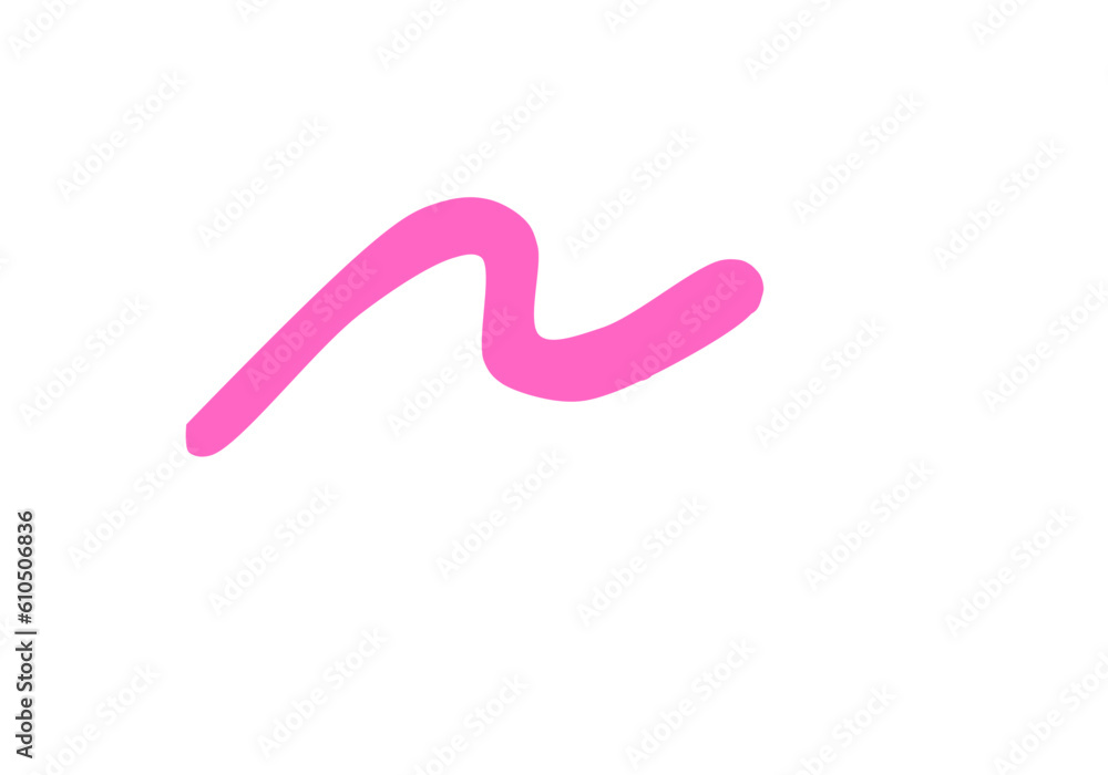 Doodle Line Curve Abstract Decoration Drawing Doodle Line Curve Abstract Decoration Drawing