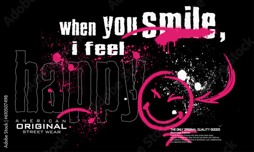 urban text splash t shirt print patterns, urban street art neon graffiti slogan, t-shirt graphics patterns with lettering neon color splashes