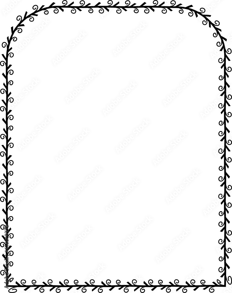 Pseudo three centered arch spiral Leaf rectangular frame architectural window door laurel flower frame floral leaf borders natural botanical branches decoration wedding anniversary celebration Pseudo three centered arch spiral Leaf rectangular frame architectural window door laurel flower frame floral leaf borders natural botanical branches decoration wedding anniversary celebration