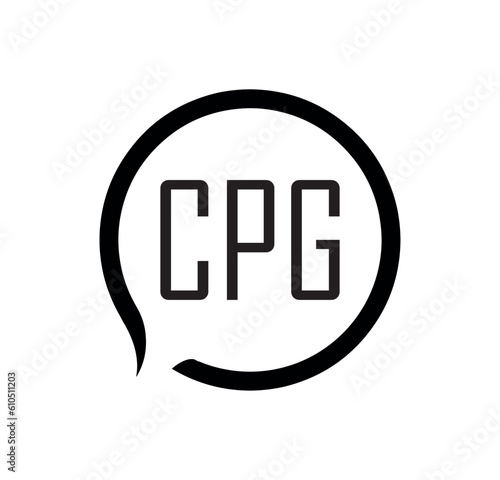 Consumer Packaged Goods text on white background