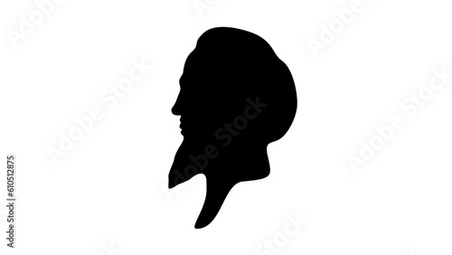William Byrd silhouette
