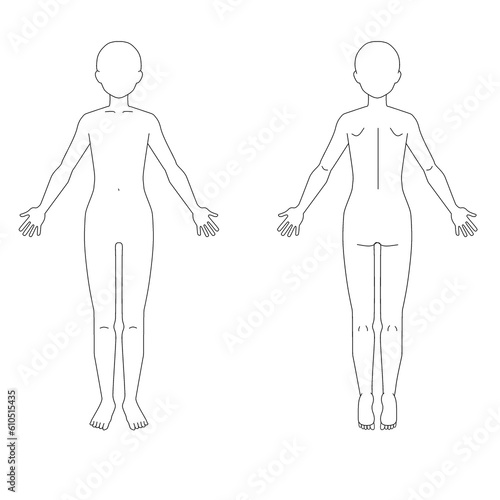 全身シェーマ図