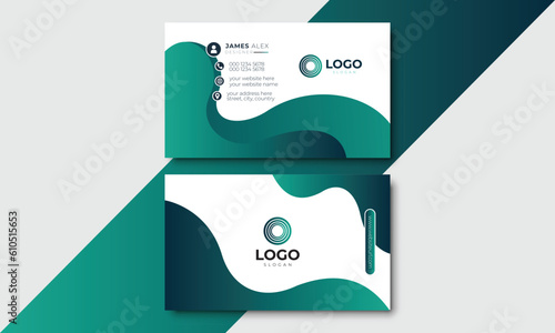 Modern and elegant business card. Business card vector template. visiting card for business, corporate and personal use.