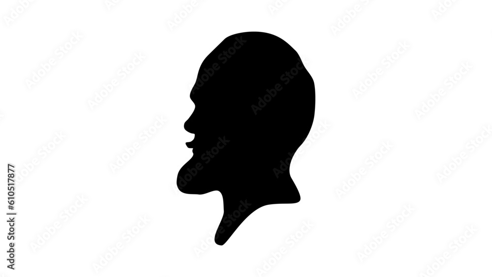 Antonin Dvorak silhouette