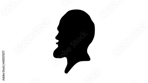 Antonin Dvorak silhouette