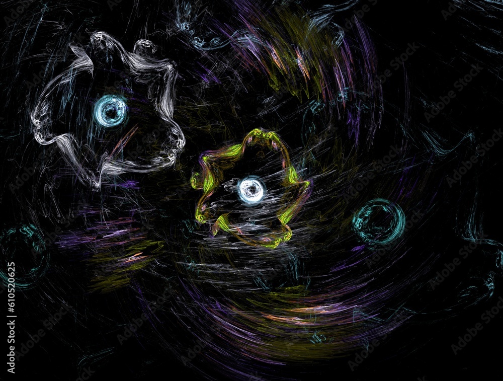Imaginatory fractal abstract background Image Imaginatory fractal abstract background Image