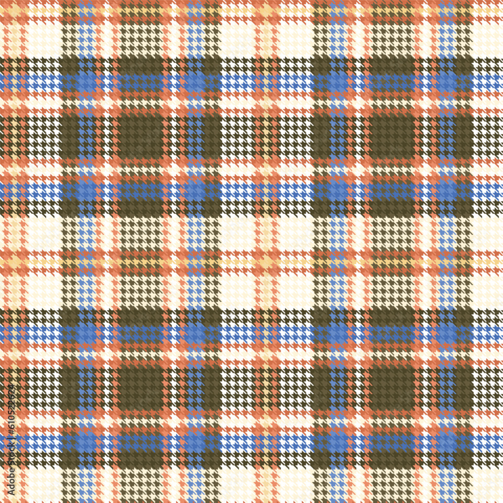SEAMLESS TARTAN HOUNDSTOOTH PATTERN 036 SEAMLESS TARTAN HOUNDSTOOTH PATTERN 036