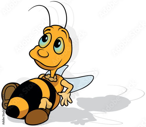 Funny Bee or Bumblebee Lyin...