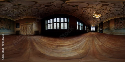vr 360 inside the Charterhouse great chamber interior