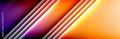 Dynamic lines creaative colorful background photo