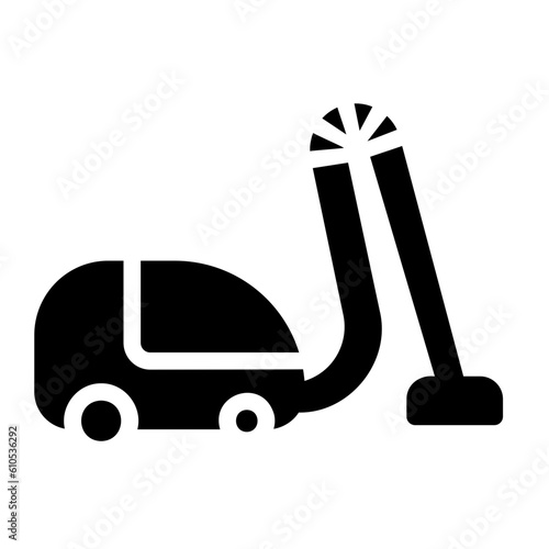vacuum glyph icon