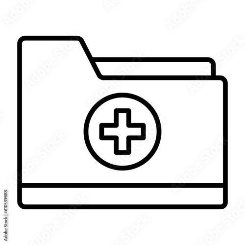 Medical Folder Icon