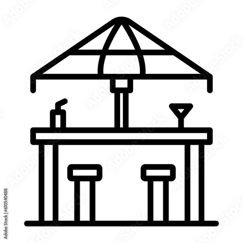Beach Bar Icon