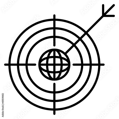 Global Target Icon