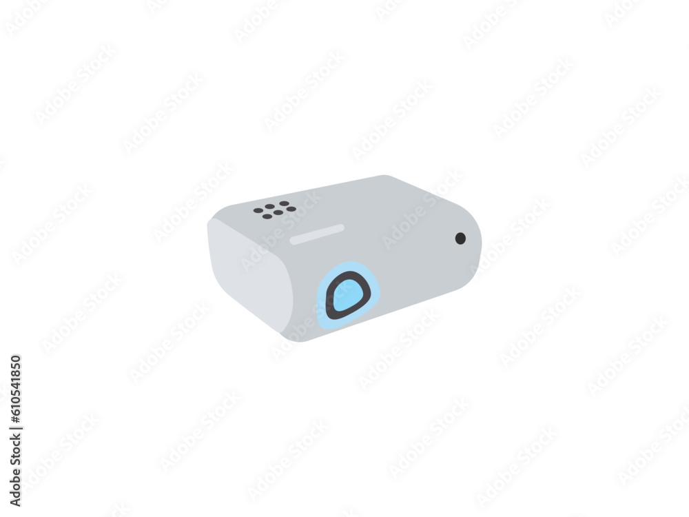 LCD projector Vector cartoon illustration isolated on white background., Premium Vector Projector Illustration, Projector, film vector icon Pro Vector, Projects icon sign symbol, Projector icon LCD projector Vector cartoon illustration isolated on white background., Premium Vector Projector Illustration, Projector, film vector icon Pro Vector, Projects icon sign symbol, Projector icon