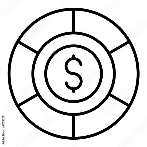 Money Margin Icon