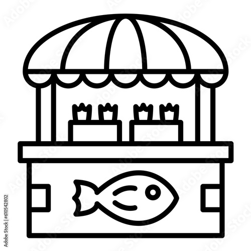 Fish Market Icon
