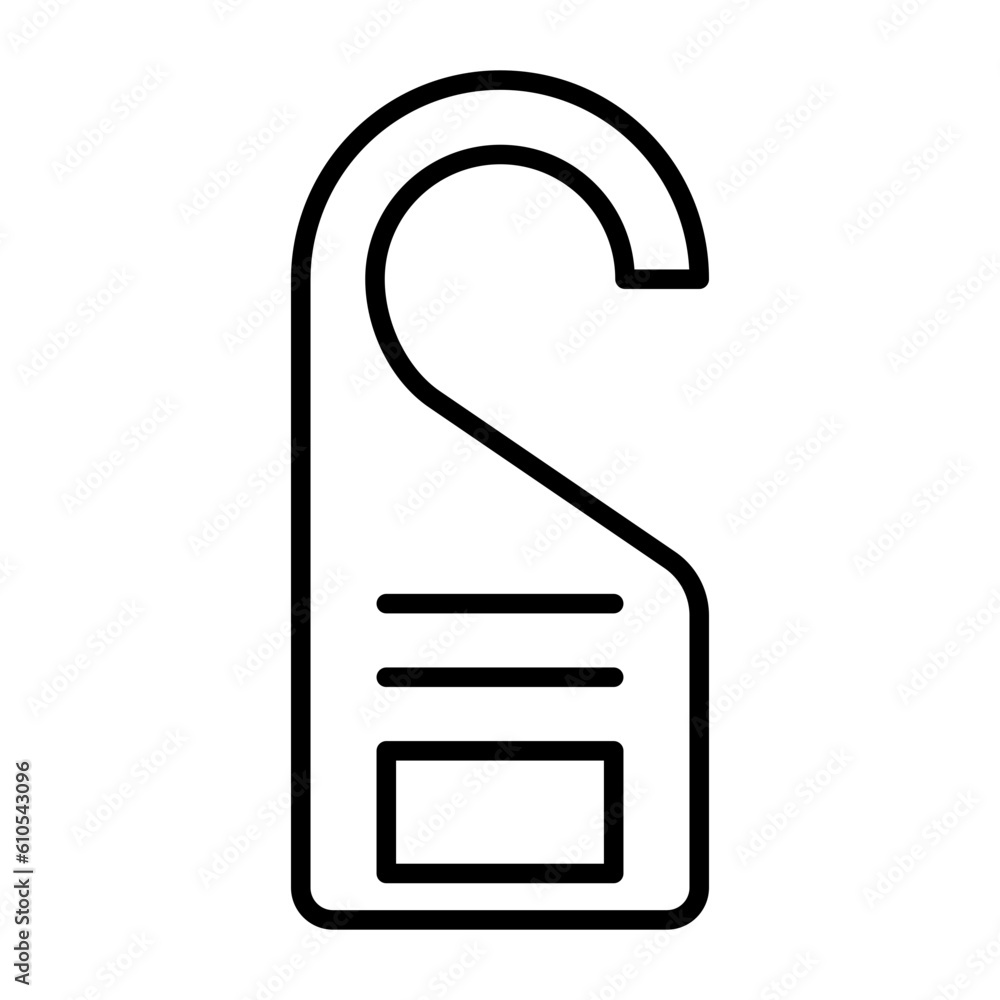 Door Hanger Icon Door Hanger Icon
