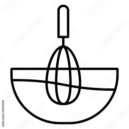 Mixing Flour Icon