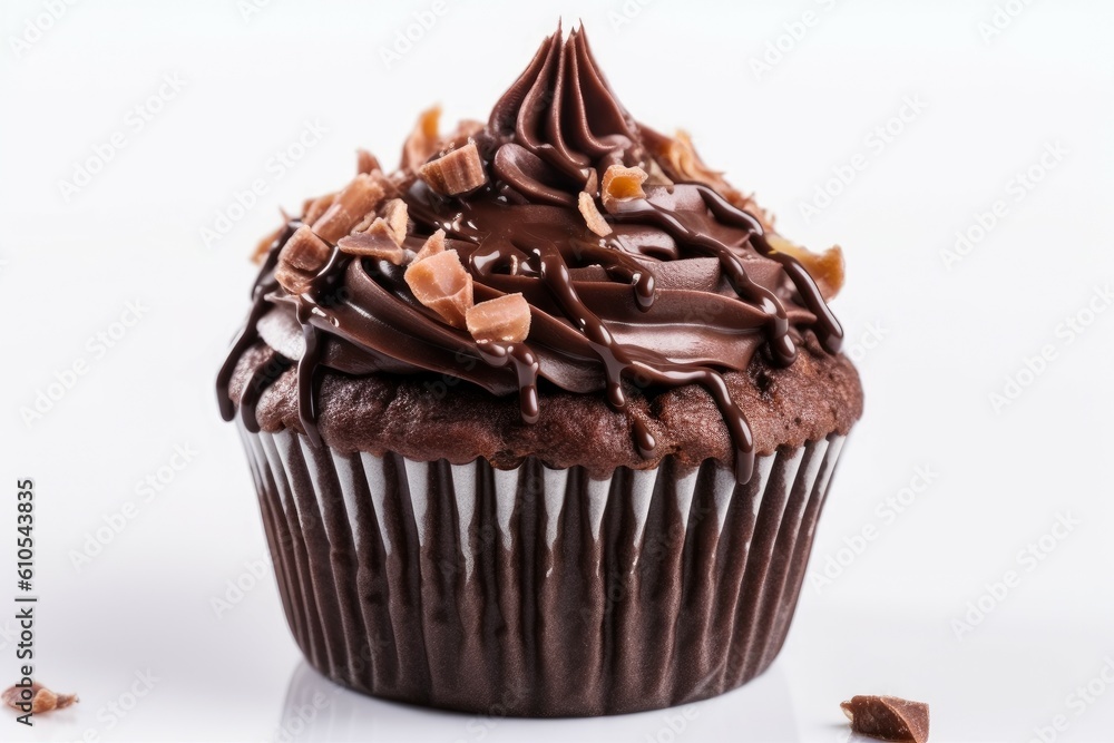 Chocolate cupcake candy. Generate Ai Chocolate cupcake candy. Generate Ai