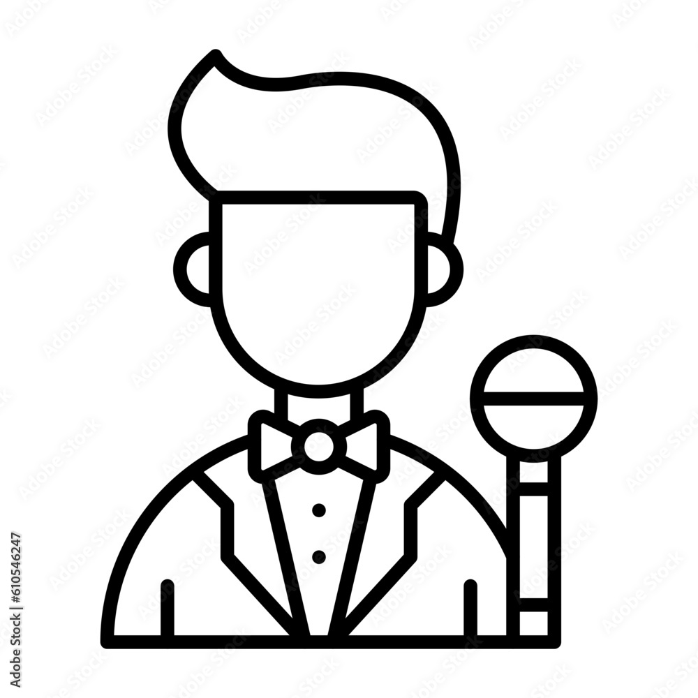 Party Host Icon Party Host Icon