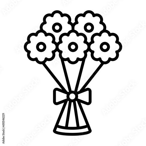Flower Bouquet Icon
