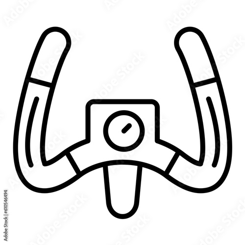 Aeroplane Steering Wheel Icon