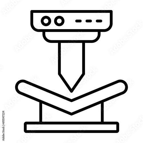 Bending Machine Icon