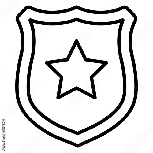 Police Badge Icon