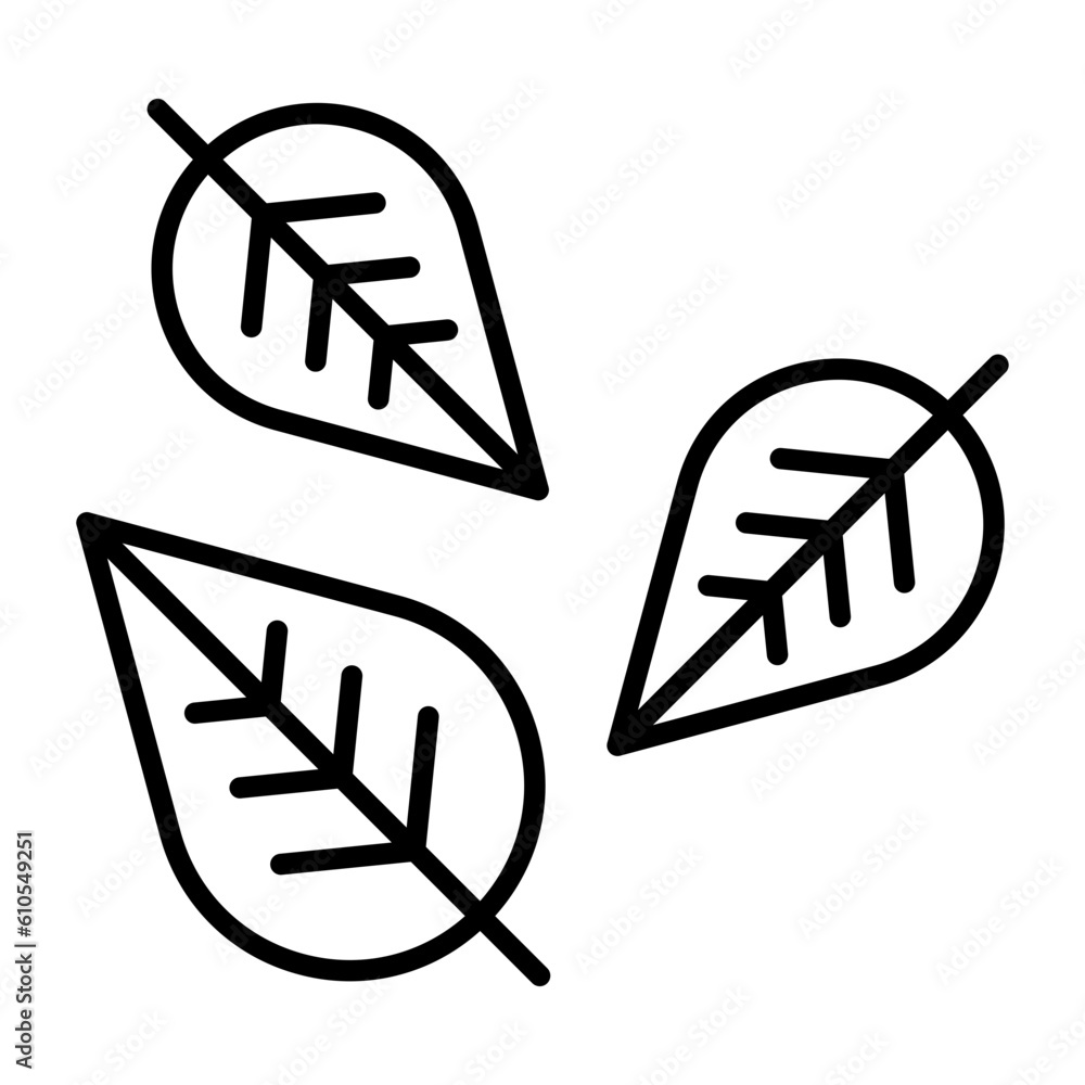 Leaves Falling Icon Leaves Falling Icon