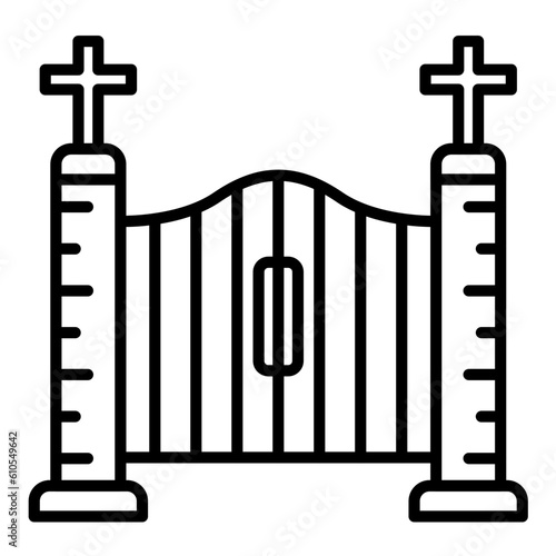 Cementery Gate Icon