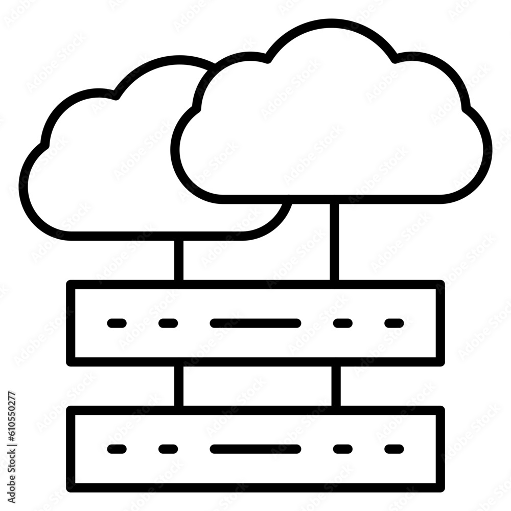 Cloud Storage Icon Cloud Storage Icon