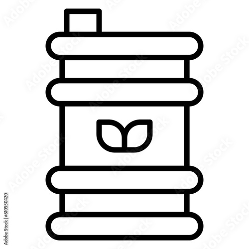 Biofuel Barrell Icon
